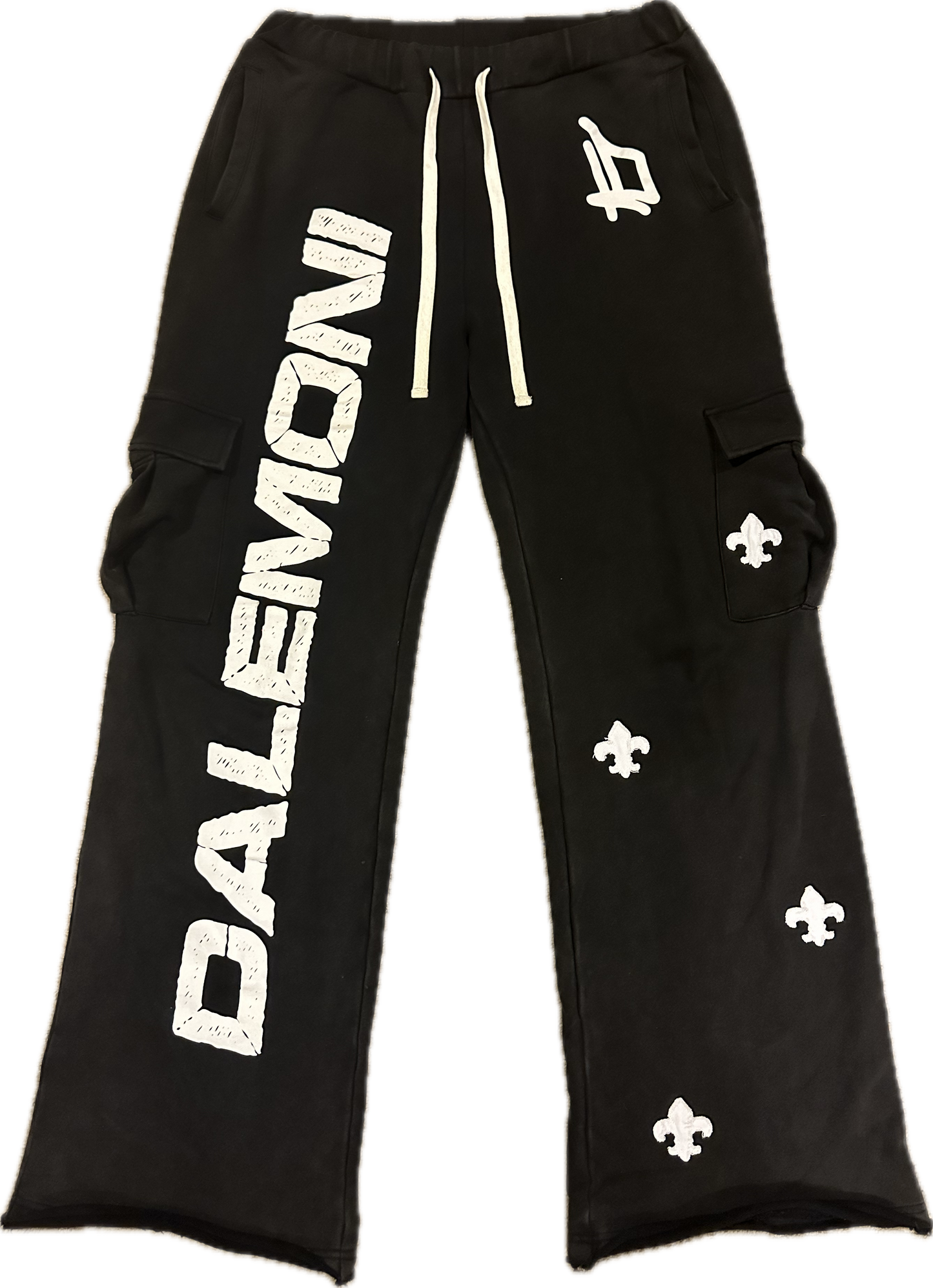 Fleur-de-lis Cargo Sweatpants